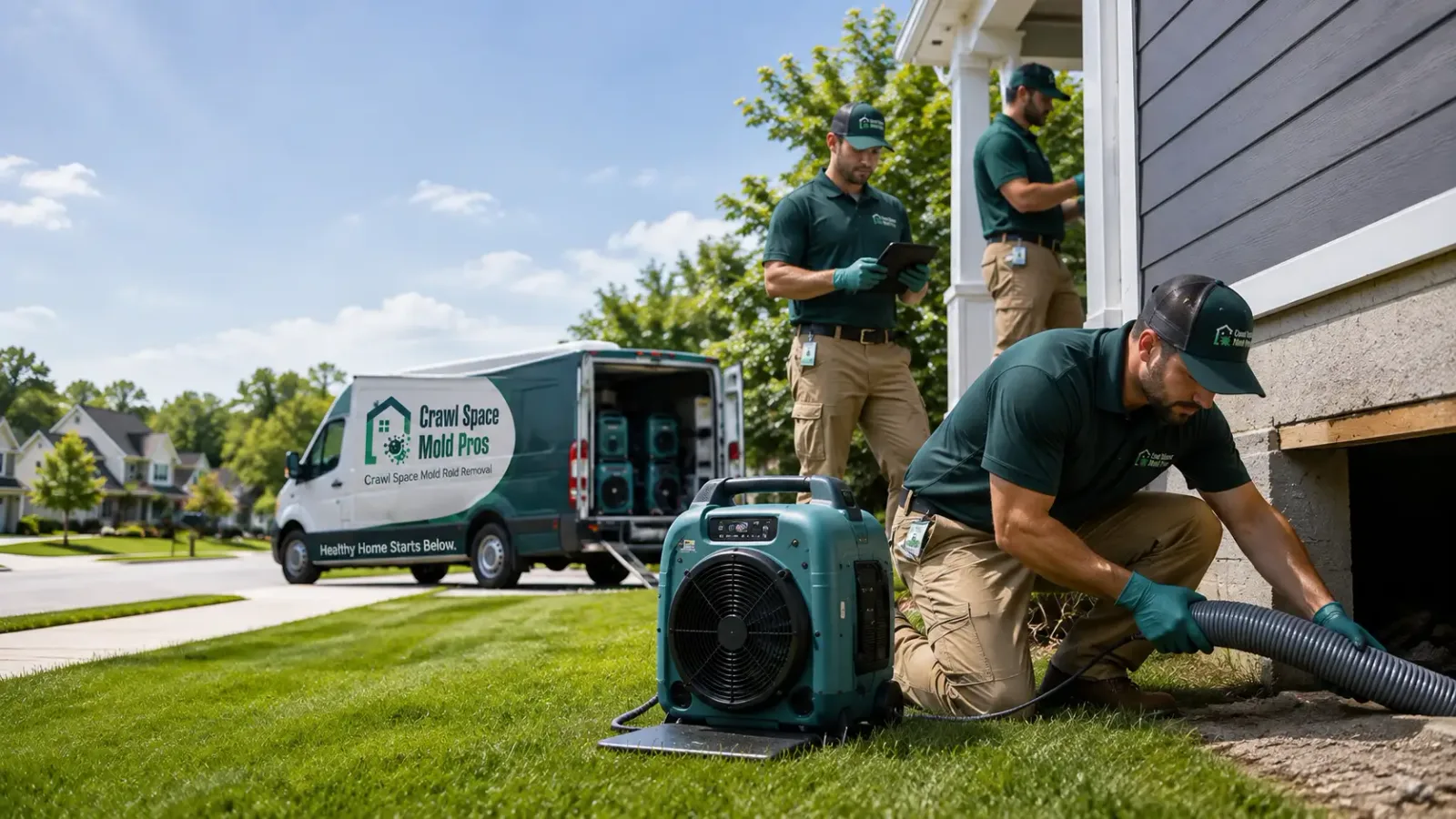 Crawl Space Mold Removal in Lilly, PA